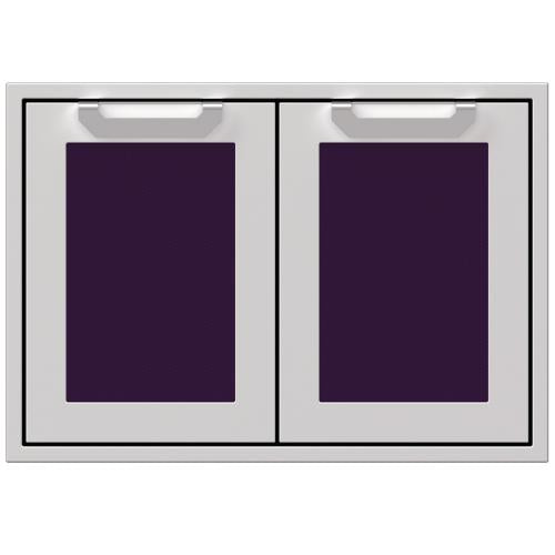 Hestan AGAD30PP Double Access Doors, Marquise, 30-Inch - Purple