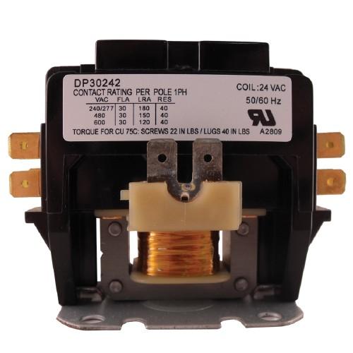 HVAC Contactor 30A 24V 2 Pole - DP30242