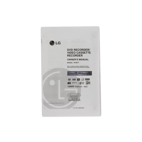 LG Owners Guide Rc897T (Copy) - MFL56842662