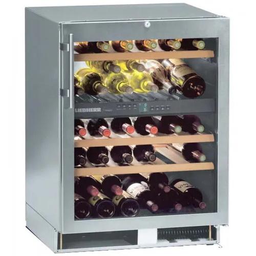 Liebherr WU4600 Multi-Temerature Undercounter Stainless Steel Wine Stroage Cabinet