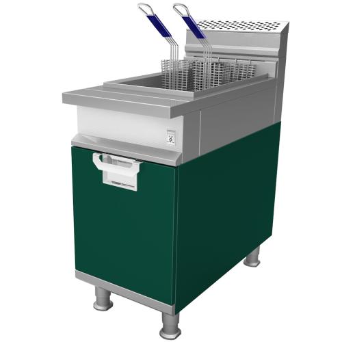 Hestan HFRL18NGH2GR Fryer, Lh, Top Assembly, 18-Inch - Ng-H2, Green