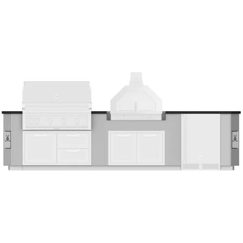 Hestan GESC12 Grill, Outdoor Living Suite, Pizza Oven, 12 Foot