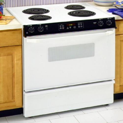 Ge JSP26BW4AD Electric Range