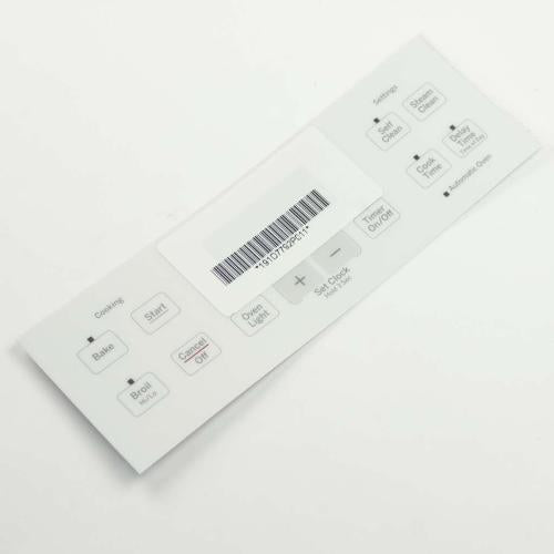 GE Faceplate Graphics (Wh) - WB07X21440