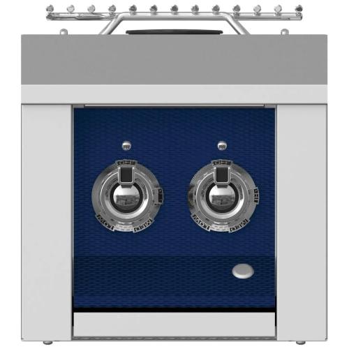 Hestan AEB122LPDB Double Aspire Side Burner, Built-In, 12-Inch - Lp - Dark Blu