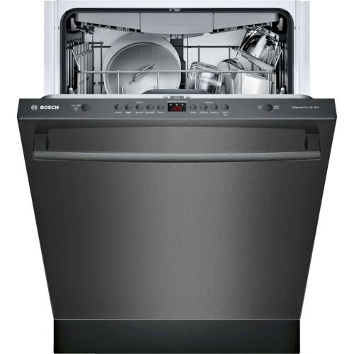 Bosch SHXM4AY54N/01 100 Series Dishwasher 24'' Black Stainless Steel