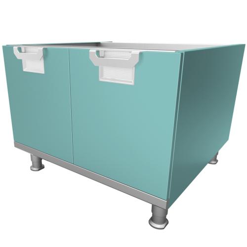 Hestan HCDR18TQ Cabinet Base, Door, Rh, Assembly, 18, Turquoise