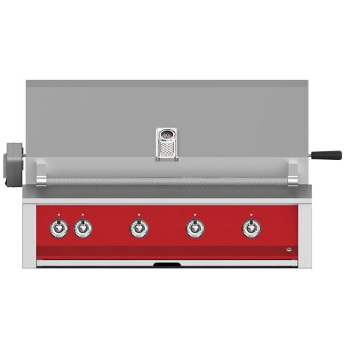 Hestan EABR42NGRD Grill, Aspire, Built-In, (4) U-Burner, Rotisserie, 42-Inch -