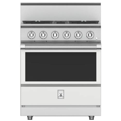 Hestan KRG304LPWH Range, 4 Burner, All Gas, 30-Inch -Lp-White