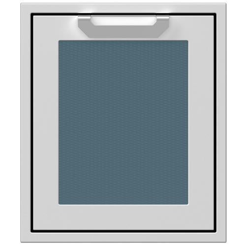 Hestan AGADL18GG Single Access Door, Hinge Left, Marquise, 18-Inch - Dark Gra