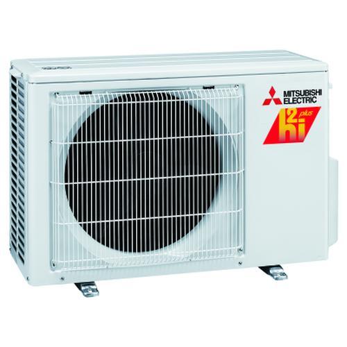 Mitsubishi MUZFS12NAHU1 1-Ton Hyper-Heating Outdoor Unit With Basepan Heater For Wal