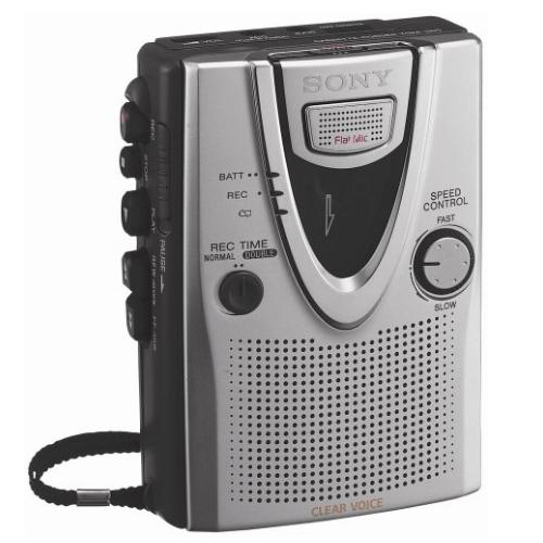 Sony TCM400DV Standard Cassette Voice Recorder