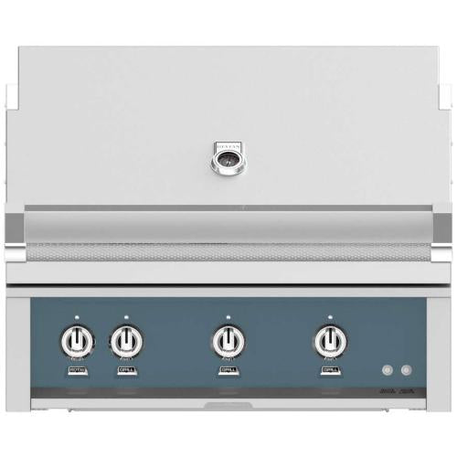 Hestan GABR36NGGG Grill, Built-In, (3) Trellis, Rotisserie, 36-Inch - Ng - Dar