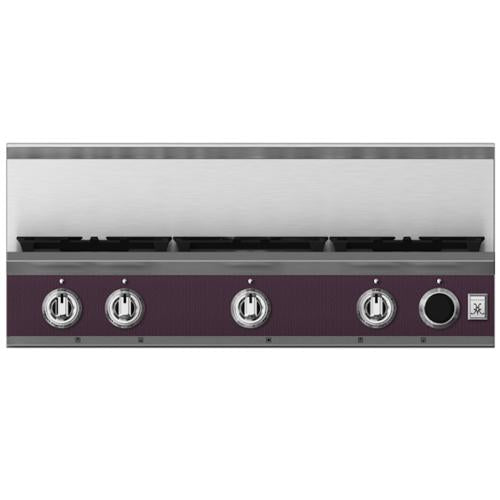 Hestan KRTS365LPPP Rangetop, Smart, 5 Burner, 36-Inch - Lp - Purple