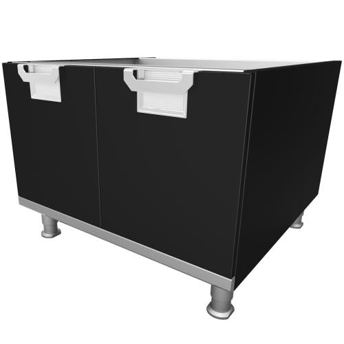 Hestan HCD36BK Cabinet Base, Doors, Assembly, 36, Black