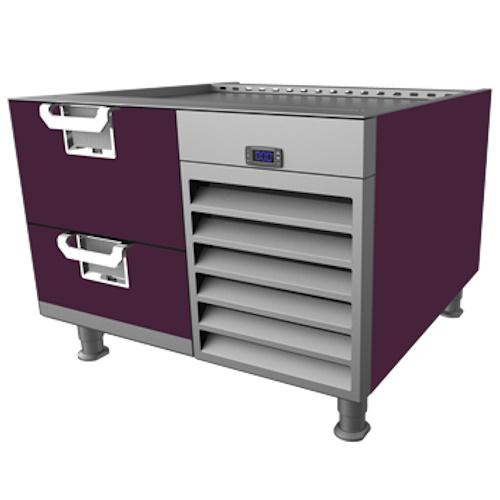 Hestan HFBS36PP Freezer Base, 36-Inch , Self-Contained, Assembly, Painted Pu