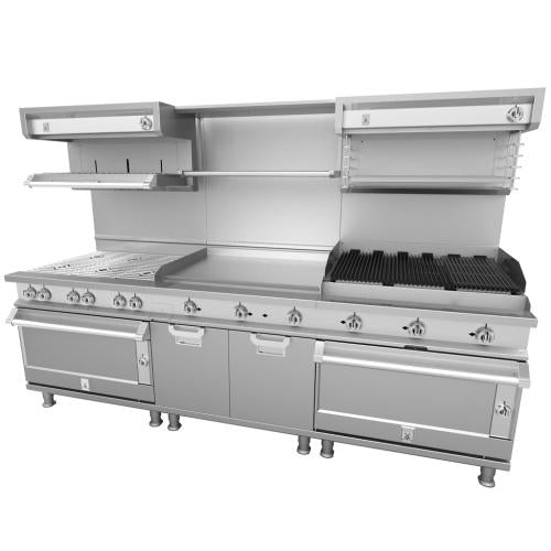 Hestan HSMR24LPH1 Salamander Assembly, Range Mount, 24-Inch , - Lp-H1