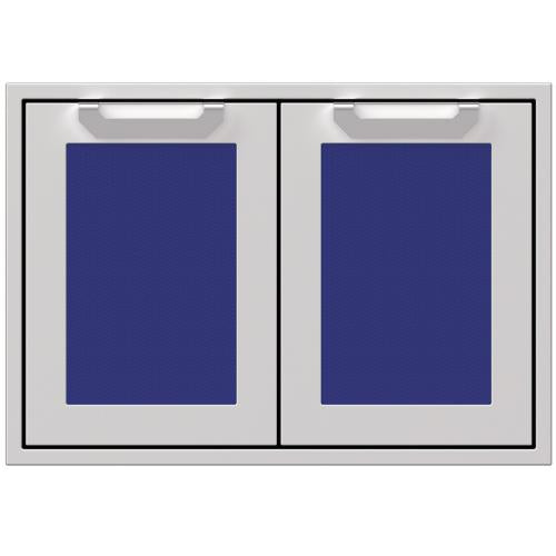 Hestan AGAD30BU Double Access Doors, Marquise, 30-Inch - Blue