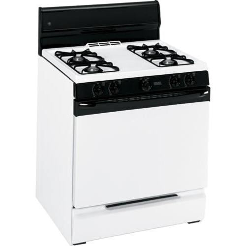 Ge JGBS04BPM1WH Gas Range Or Dual Fuel