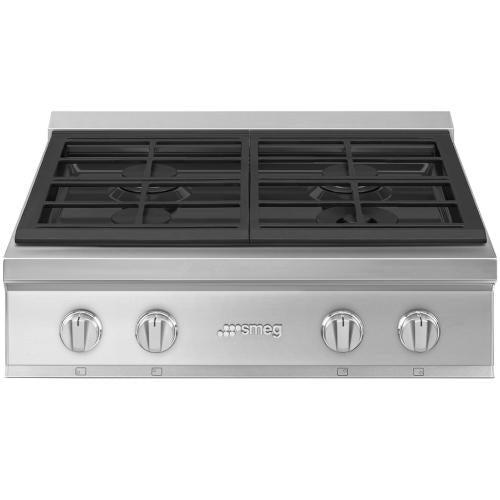 Smeg RTU304GX Pro Gas Cooktop