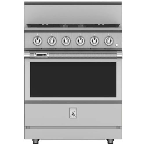 Hestan KRD304NG Range, 4 Burner, Dual Fuel, 30-Inch -Ng-Stainless