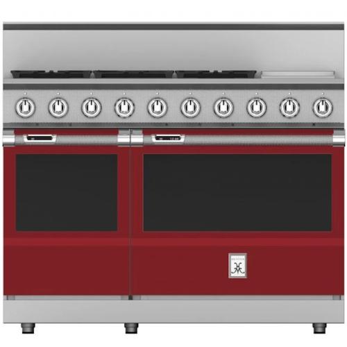 Hestan KRD485GDNGBG Range, 5 Burner With 12-Inch Griddle, Dual Fuel, 48-Inch -Ng