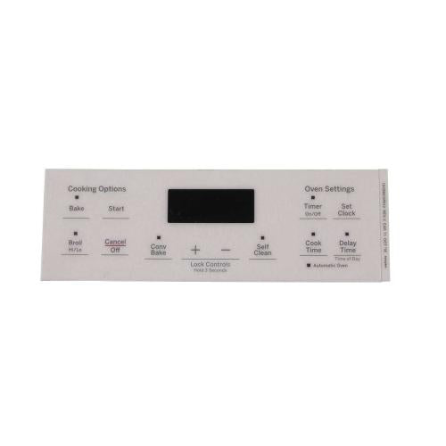GE Faceplate Graphics - WB07X26725