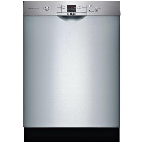 Bosch SHEM3AY55N/26 100 Series Dishwasher 24'' Stainless Steel