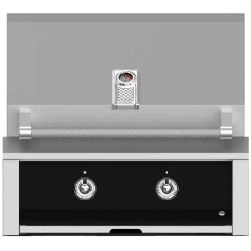 Hestan EAB30NGBK Grill, Aspire, Built-In, (2) U-Burner, 30-Inch - Ng - Black