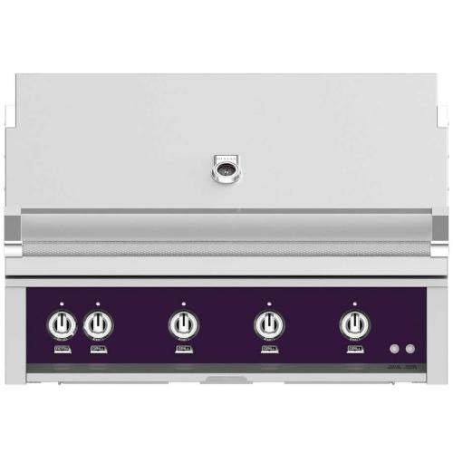 Hestan GMBR42LPPP Grill, Built-In, (3) Trellis, (1) Sear, Rotisserie, 42-Inch