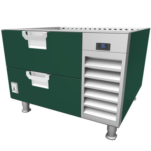 Hestan HRBS36PG Refrigerated Base, 36-Inch , Self-Contained, Assembly, Paste