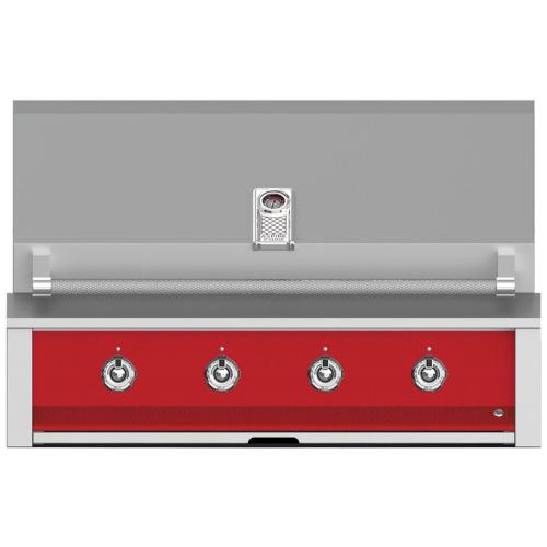 Hestan EMB42NGRD Grill, Aspire, Built-In, (3) U-Burner, (1) Sear, 42-Inch - N