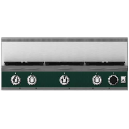 Hestan KRTS365LPGR Rangetop, Smart, 5 Burner, 36-Inch - Lp - Green