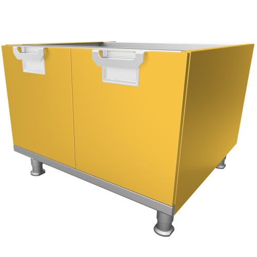 Hestan HCD30YW Cabinet Base, Doors, Assembly, 30, Yellow