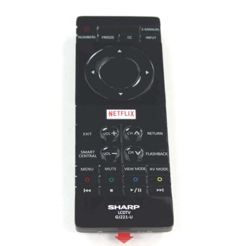 Sharp Remote Ir 38Khz 32Key Gj221-U - 0980-0306-3230