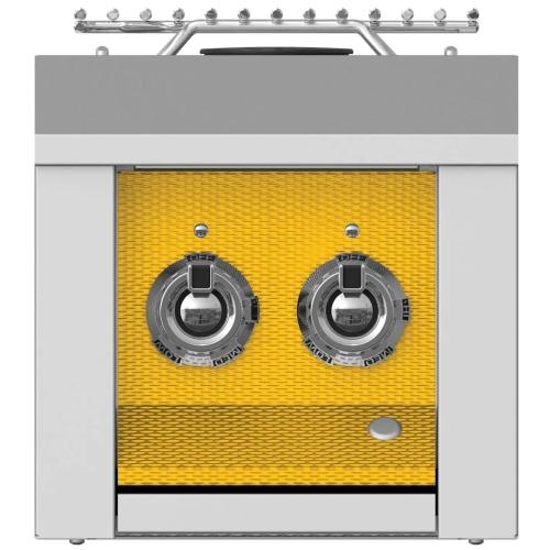 Hestan AEB122NGYW Double Aspire Side Burner, Built-In, 12-Inch - Ng - Yellow