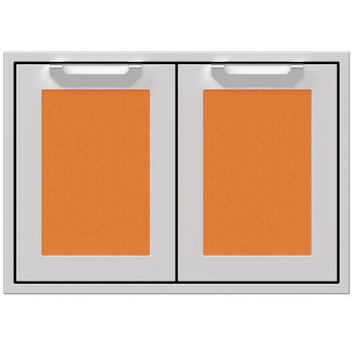 Hestan AGAD30OR Double Access Doors, Marquise, 30-Inch - Orange