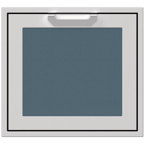 Hestan AGADL24GG Single Access Door, Hinge Left, Marquise, 24-Inch - Dark Gra