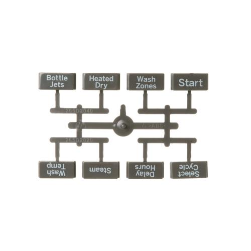 GE Button And Graphics Asm - WD09X22799