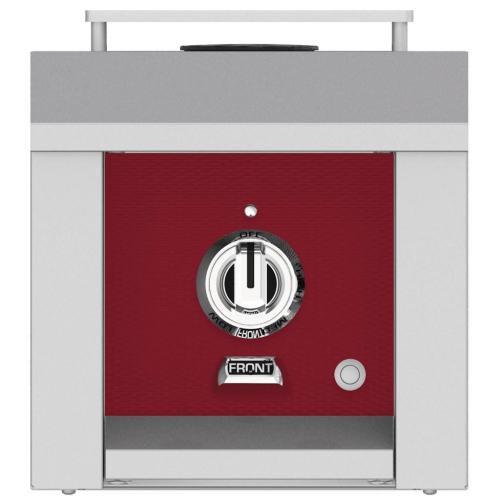 Hestan AGB121NGBG Single Side Burner, Built-In, 12-Inch - Ng - Burgundy