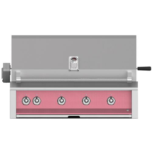 Hestan EMBR42NGPK Grill, Aspire, Built-In, (3) U-Burner, (1) Sear, Rotisserie,