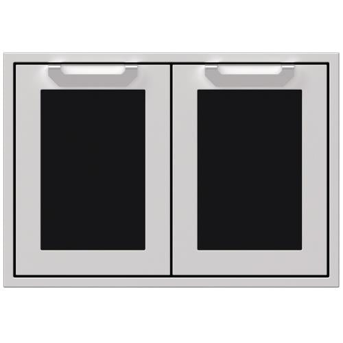 Hestan AGAD30BK Double Access Doors, Marquise, 30-Inch - Black