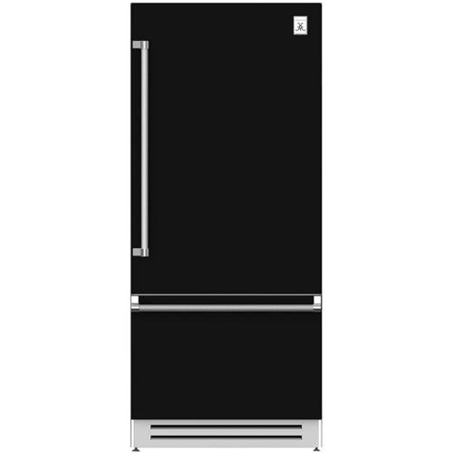 Hestan KRBR36BK Refrigerator, Bottom Mount, Bottom Compressor, Right Hinged,