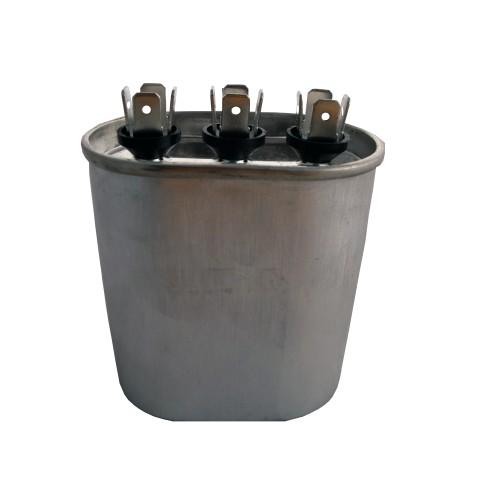 HVAC Oval Dual Run Capacitor. - CD30+5X370