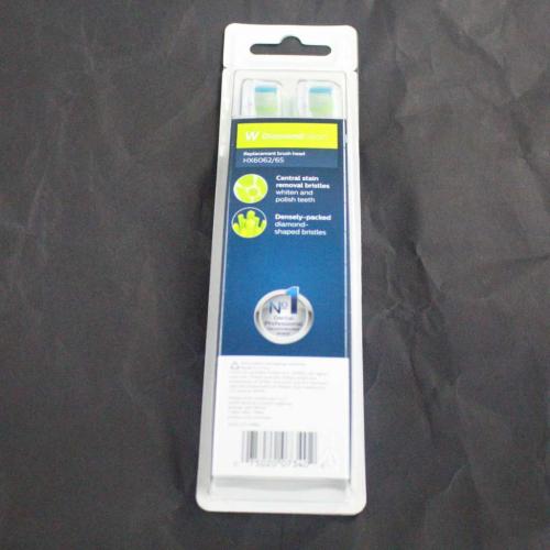Sonicare Diamondclean Brushsync 2Pk, Wh - HX6062/65C
