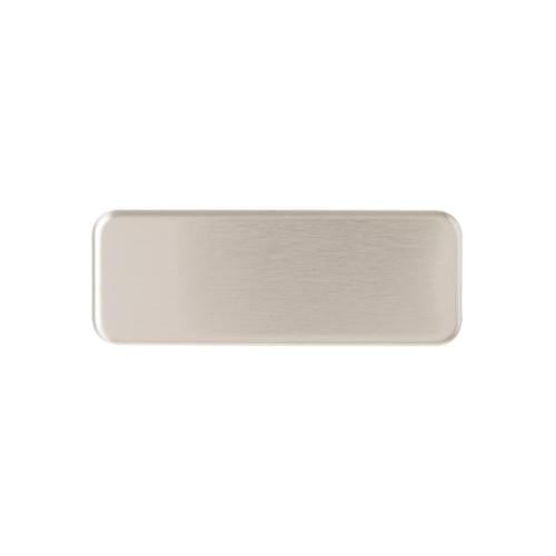 GE Microwave Push Button Cover Ss - WB02X27101