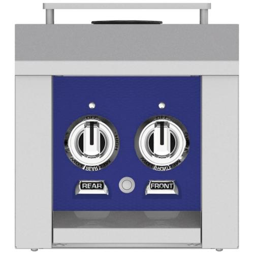 Hestan AGB122NGBU Double Side Burner, Built-In, 12-Inch - Ng - Blue