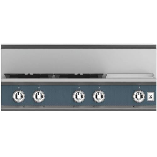 Hestan KRT364GDNGGG Rangetop, 4 Burner With Griddle, 36-Inch - Ng - Dark Gray