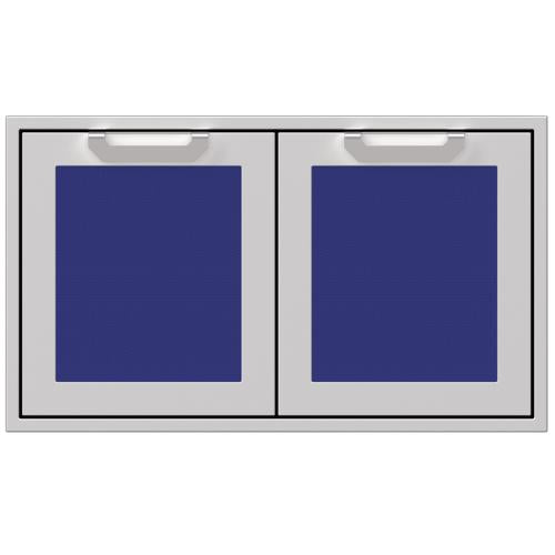 Hestan AGAD36BU Double Access Doors, Marquise, 36-Inch - Blue