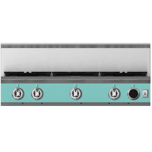 Hestan KRTS365LPTQ Rangetop, Smart, 5 Burner, 36-Inch - Lp - Turquoise